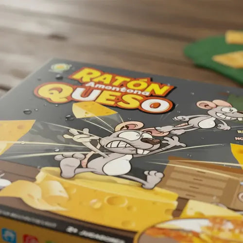 Juego De Mesa Ratón Amontona Queso Niños Juguete Equilibrio