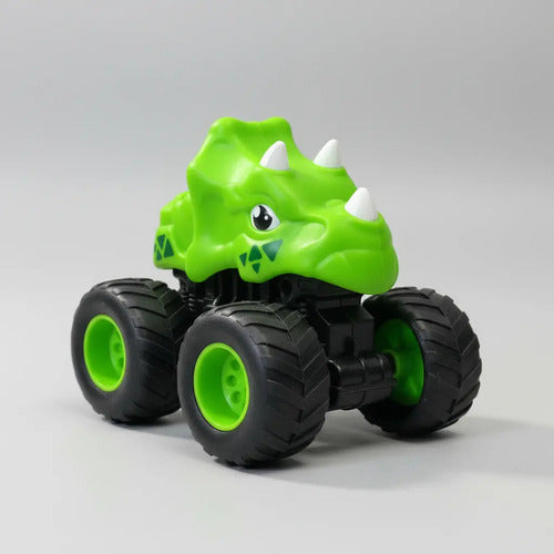 Camioneta De Juguete 4x4 Fricción De Dinosaurio