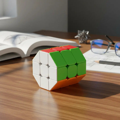 Juguetes Anti Estres Cubo Rubik Octagonal 3x3 Rompecabezas Todo
