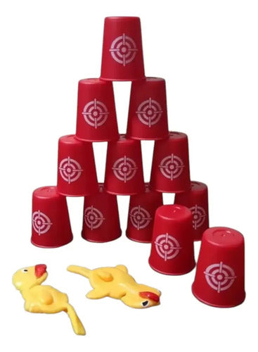 Juego De Mesa Angry Chickens Pollos Voladores Tiro Al Blanco