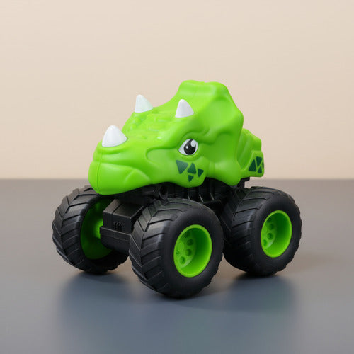 Camioneta De Juguete 4x4 Fricción De Dinosaurio