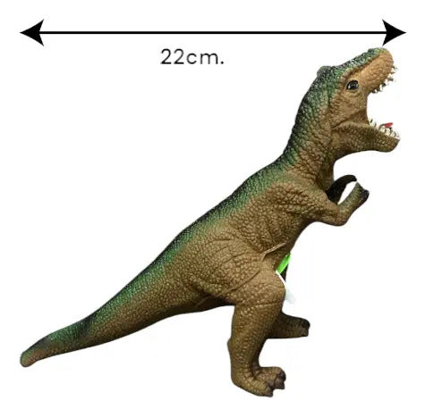 Dinosaurio Juguete 22cm- Trex- Tiranosaurio Rex- Sonido