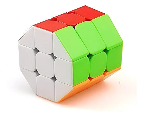 Juguetes Anti Estres Cubo Rubik Octagonal 3x3 Rompecabezas Todo