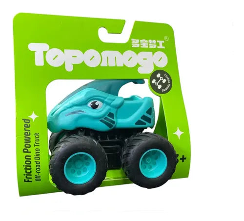Camioneta De Juguete 4x4 Fricción De Dinosaurio