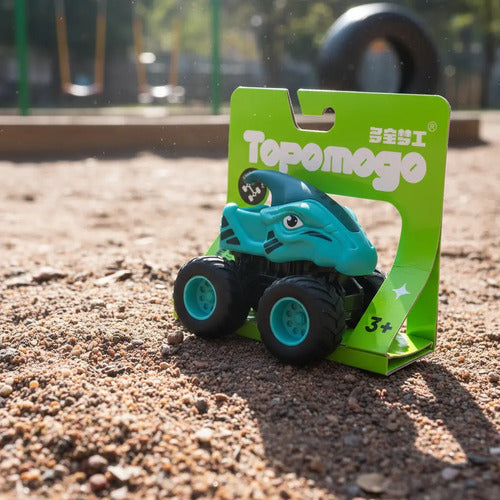 Camioneta De Juguete 4x4 Fricción De Dinosaurio