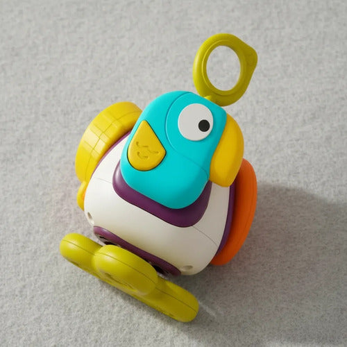 Cubo Sensorial Pajarito Busy Didáctico Para Bebés Y Niños Blanco Pájaro