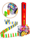 Juguete Tren Domino Electronico Luz Musica 80 Fichas Auto Multicolor
