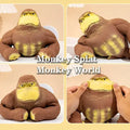 Monkey Splat, Juguete Monkey World, Monkey Splat, Monkey Wor Color Marrón