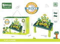 Juego Bloques Dinosaurio 80pzs + Mesa  Creativo Y Educativo 80 Dinosaurio
