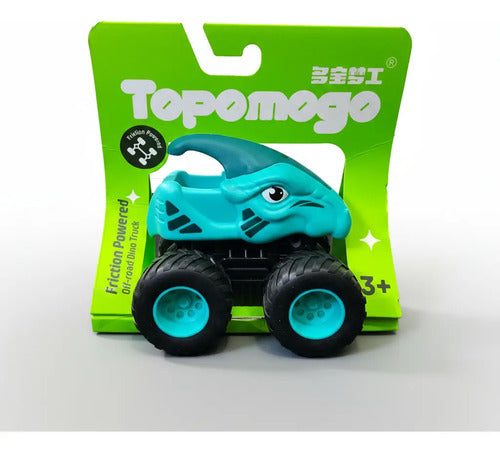 Camioneta De Juguete 4x4 Fricción De Dinosaurio