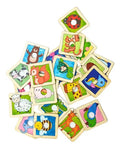Juego Puzzle Memoria Animales 48pcs
