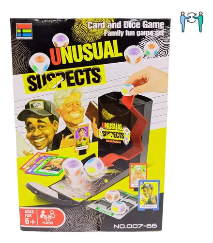 Sospechoso Inusual Juego Mesa Deducción Creatividad Niños