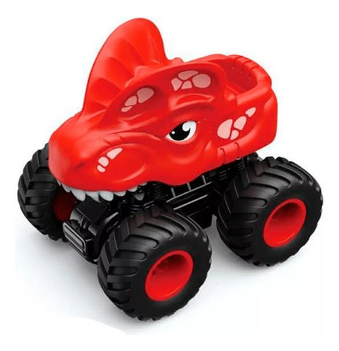 Camioneta De Juguete 4x4 Fricción De Dinosaurio