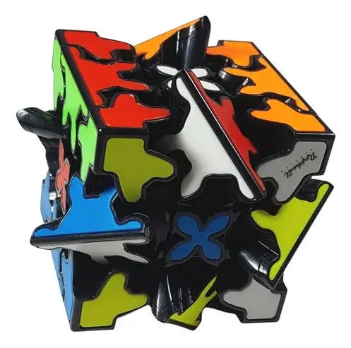 Juguetes Anti Estres Cubo Rubik 3x3 Engranajes  Rompecabezas Blanco
