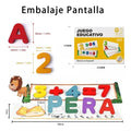 Juego Cartas Educativas Letras Y Numeros Niños Didactico