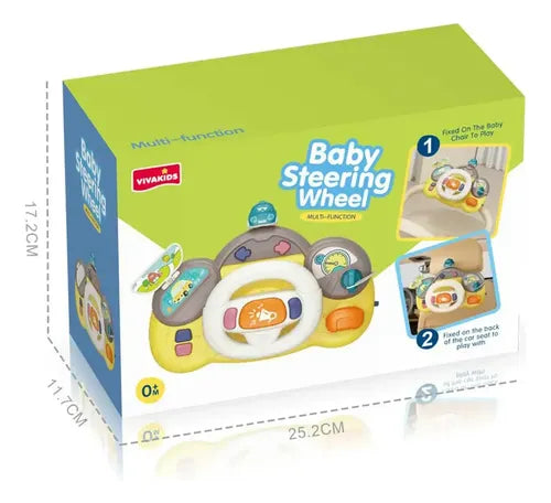 Volante Musical Sensorial Genérica - Bebé Y Niños