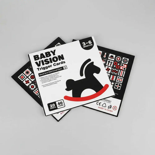 Set De Tarjetas De Estimulación Visual | Bebes Sensorial-
