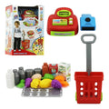 Mini Supermercado Carrito Compras Juguete Caja Registradora