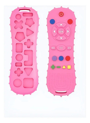 Mordedor Bebé Sensorial Silicona Control Remoto Libre Bpa
