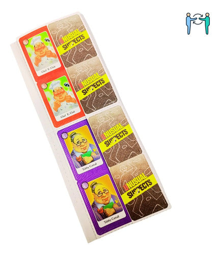 Sospechoso Inusual Juego Mesa Deducción Creatividad Niños