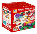 Set Juguete Canasto Corta Frutas Y Verduras Con Velcro 50pzs