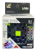 Juguetes Anti Estres Cubo Rubik 3x3 Engranajes  Rompecabezas Negro
