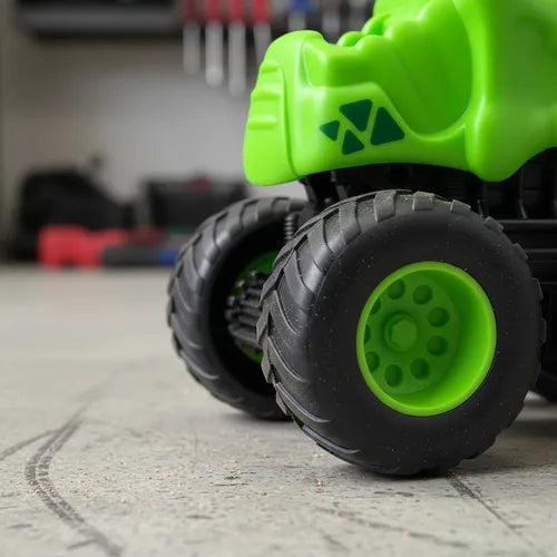 Camioneta De Juguete 4x4 Fricción De Dinosaurio