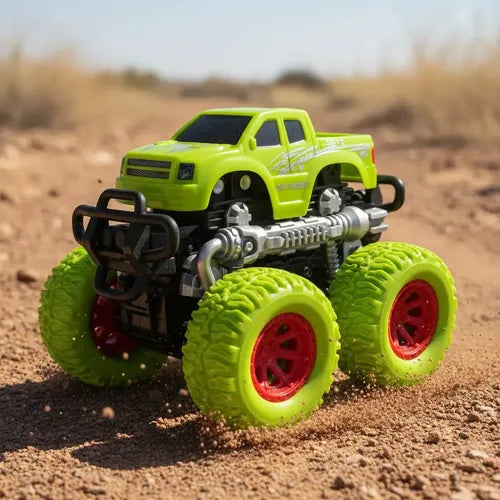Auto Truck Vehículo De Juguete A Fricción Camioneta 4x4