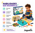 Juguete Didactico 3 En 1 Taladro Topos Construcción Auto