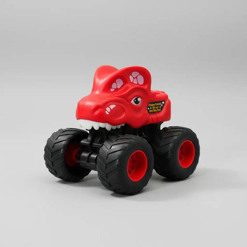 Camioneta De Juguete 4x4 Fricción De Dinosaurio