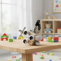 Juguete De Viaje Busy Cube Para Niños-fidget Cubo- Sensorial Blanco