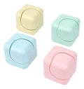 Spinner Cubo Gyro Fidget. Juguete Antiestrés Rotación Tea Turquesa