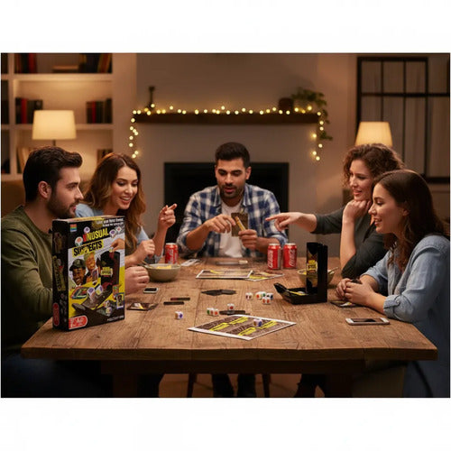 Sospechoso Inusual Juego Mesa Deducción Creatividad Niños