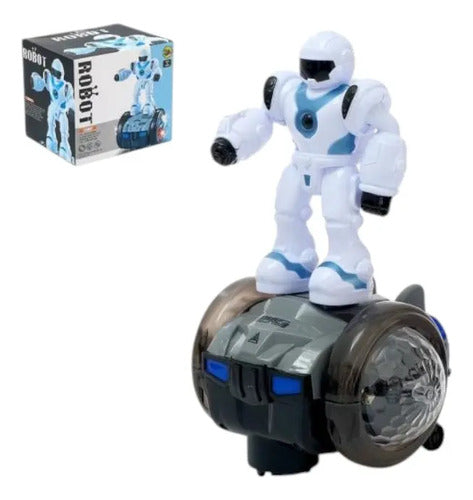 Robot Niños Bailarín Luces Juguete Musical Interactivo Robot Blanco