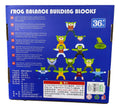 Bloques De Madera Equilibrio Montessori Ranas Niños Azul