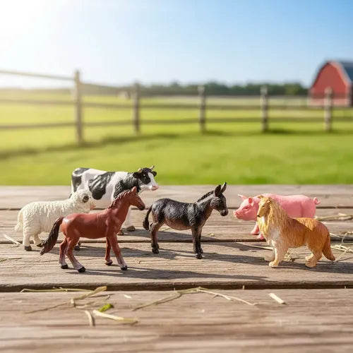 Set 6  Animales De La Granja Figuras