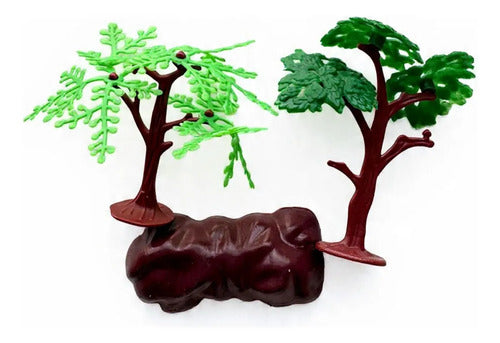 Set 6  Animales De La Selva Figuras