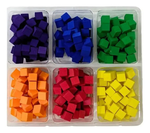 Juego De Construcción Cube Putty Bloques Sensoriales Viscoso 6 Cubos