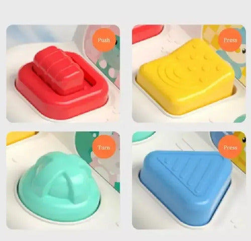 Juguete Interactivo Pop-up Animales Educativo Sensorial Bebe