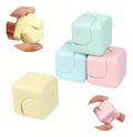 Spinner Cubo Gyro Fidget. Juguete Antiestrés Rotación Tea Turquesa