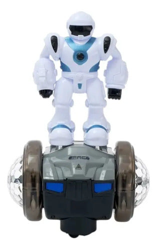 Robot Niños Bailarín Luces Juguete Musical Interactivo Robot Blanco