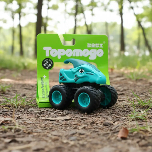 Camioneta De Juguete 4x4 Fricción De Dinosaurio