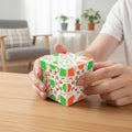 Juguetes Anti Estres Cubo Rubik 3x3 Engranajes  Rompecabezas Blanco