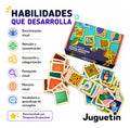 Juego Puzzle Memoria Animales 48pcs