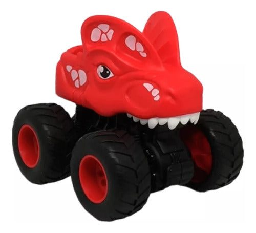 Camioneta De Juguete 4x4 Fricción De Dinosaurio