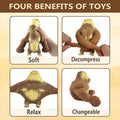 Monkey Splat, Juguete Monkey World, Monkey Splat, Monkey Wor Color Marrón