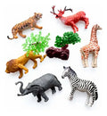Set 6  Animales De La Selva Figuras