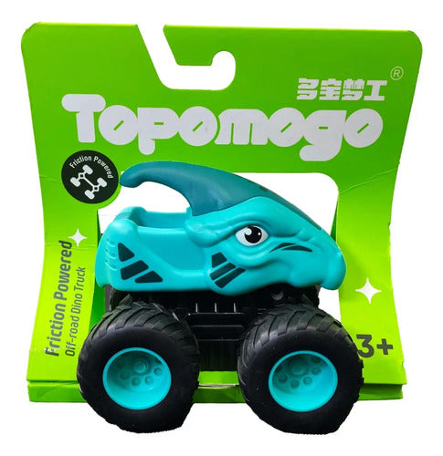 Camioneta De Juguete 4x4 Fricción De Dinosaurio