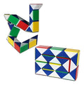 Juguete Anti Estres Cubo Fidget Tipo Serpiente |  Destreza Azul