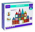 Juego De Construcción Magnéticos Imán Bloques  Niños 32pzs 32 Castillos